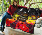 custom-aboriginal-premium-quilt-indigenous-circle-dot-painting-hand-art