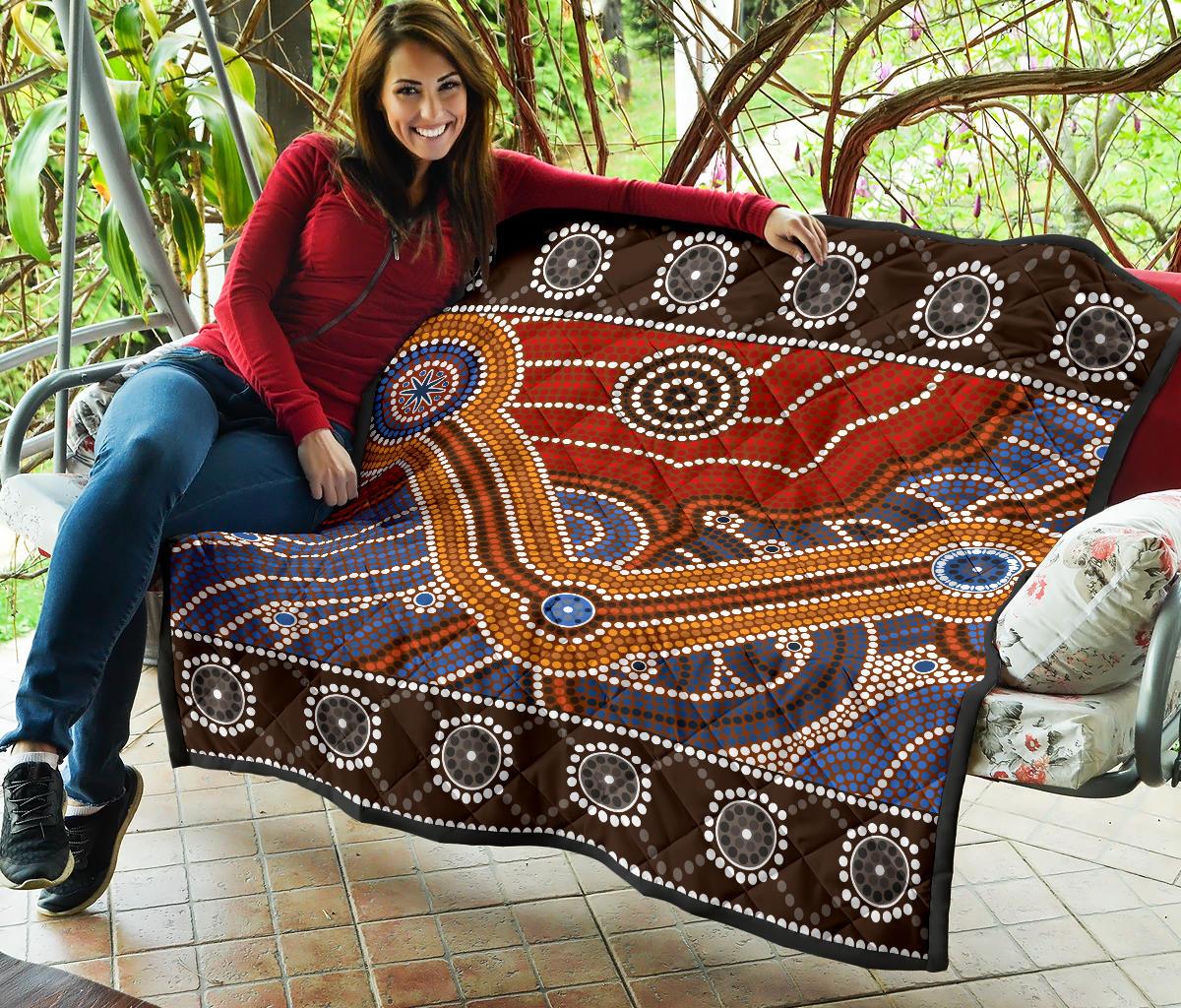 aboriginal-premium-quilt-aboriginal-dot-painting-art-01