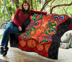 aboriginal-premium-quilt-aussie-indigenous-patterns-orange