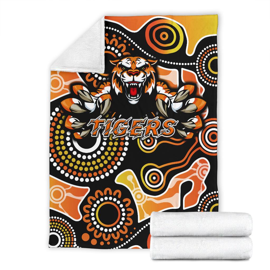 wests-premium-blanket-rugby-tigers-indigenous