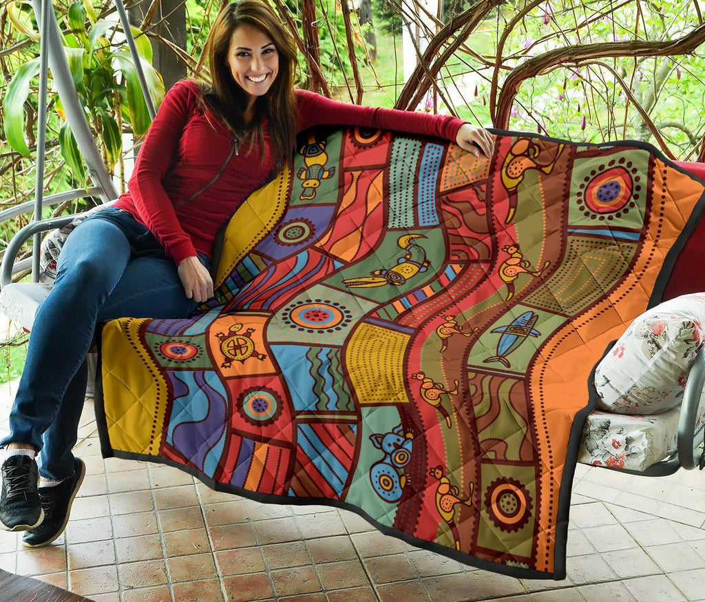 premium-quilt-aboriginal-art-with-animals