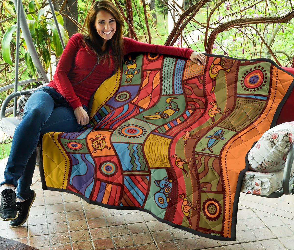 premium-quilt-aboriginal-art-with-animals