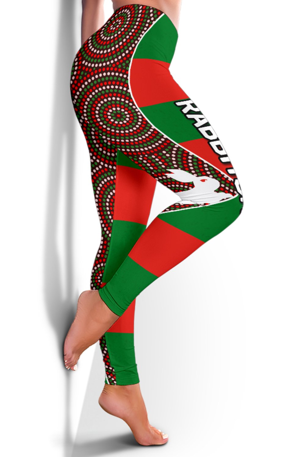 rabbitohs-womens-leggings