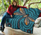 aboriginal-premium-quilt-indigenous-dragonfly