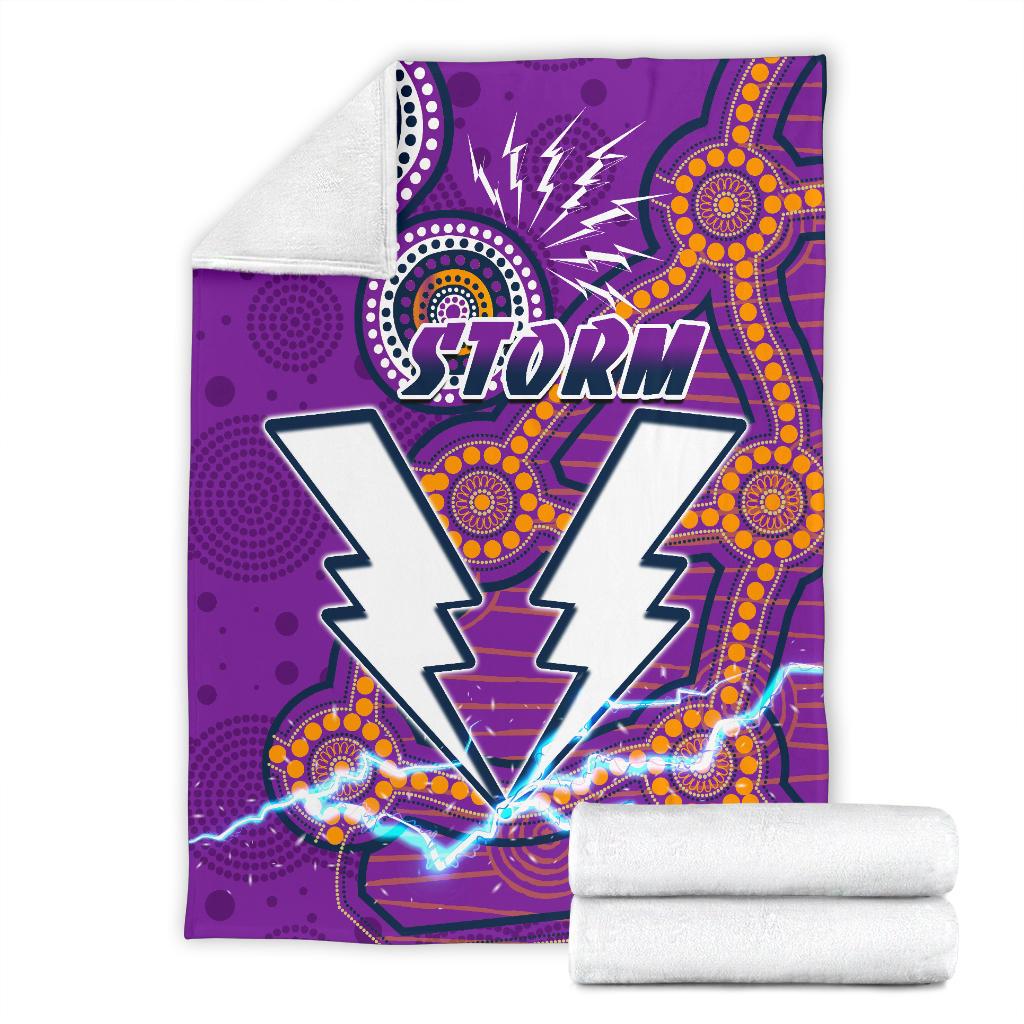 storm-premium-blanket-melbourne-indigenous-thunder
