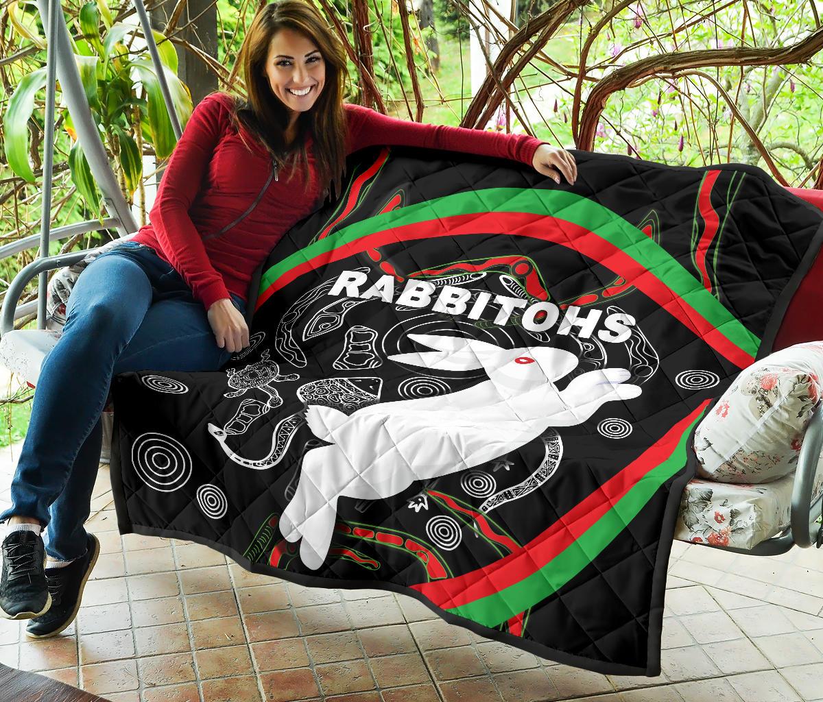 rabbitohs-premium-quilt-indigenous-mystery-vibes