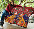 christmas-premium-quilt-mother-kangaroo-in-christmas
