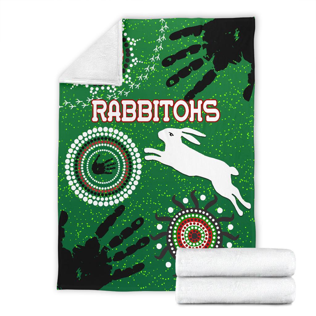 south-sydney-rabbitohs-indigenous-premium-blanket-country-style