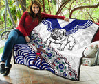 bulldogs-premium-quilt-indigenous