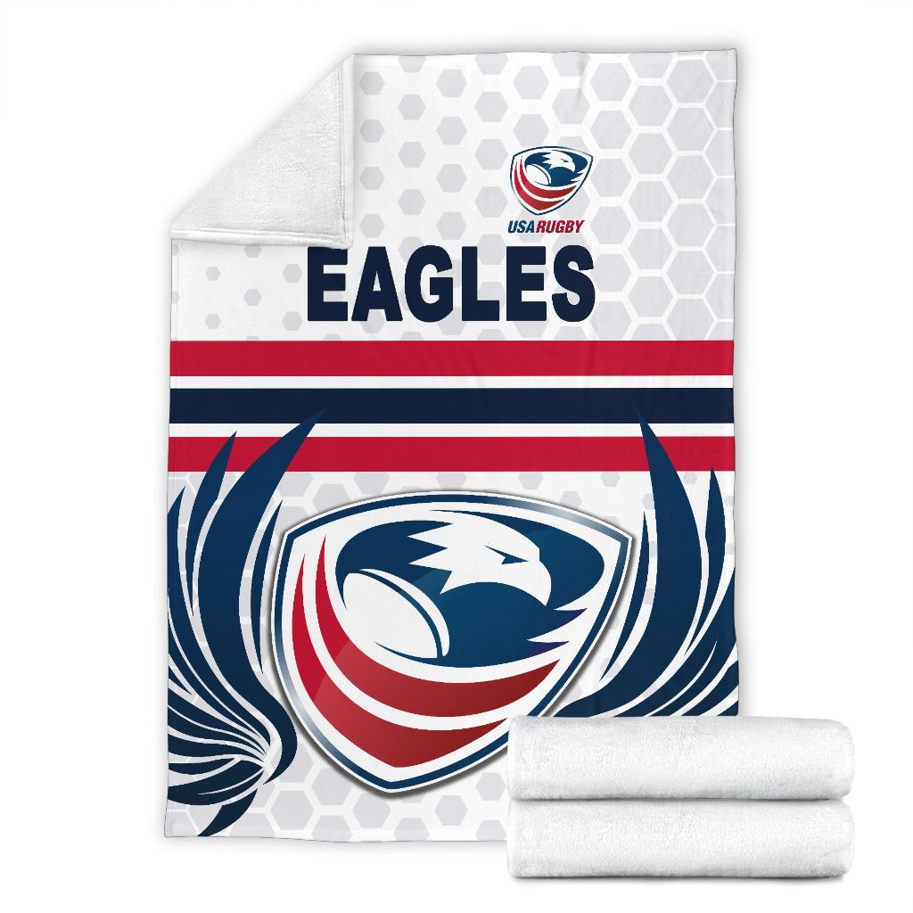 usa-rugby-premium-blanket-eagles-simple-style-white