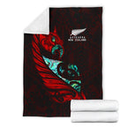 new-zealand-premium-blanket-manaia-paua-fern-wing-red