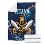 gold-coast-premium-blanket-titans-gladiator-indigenous