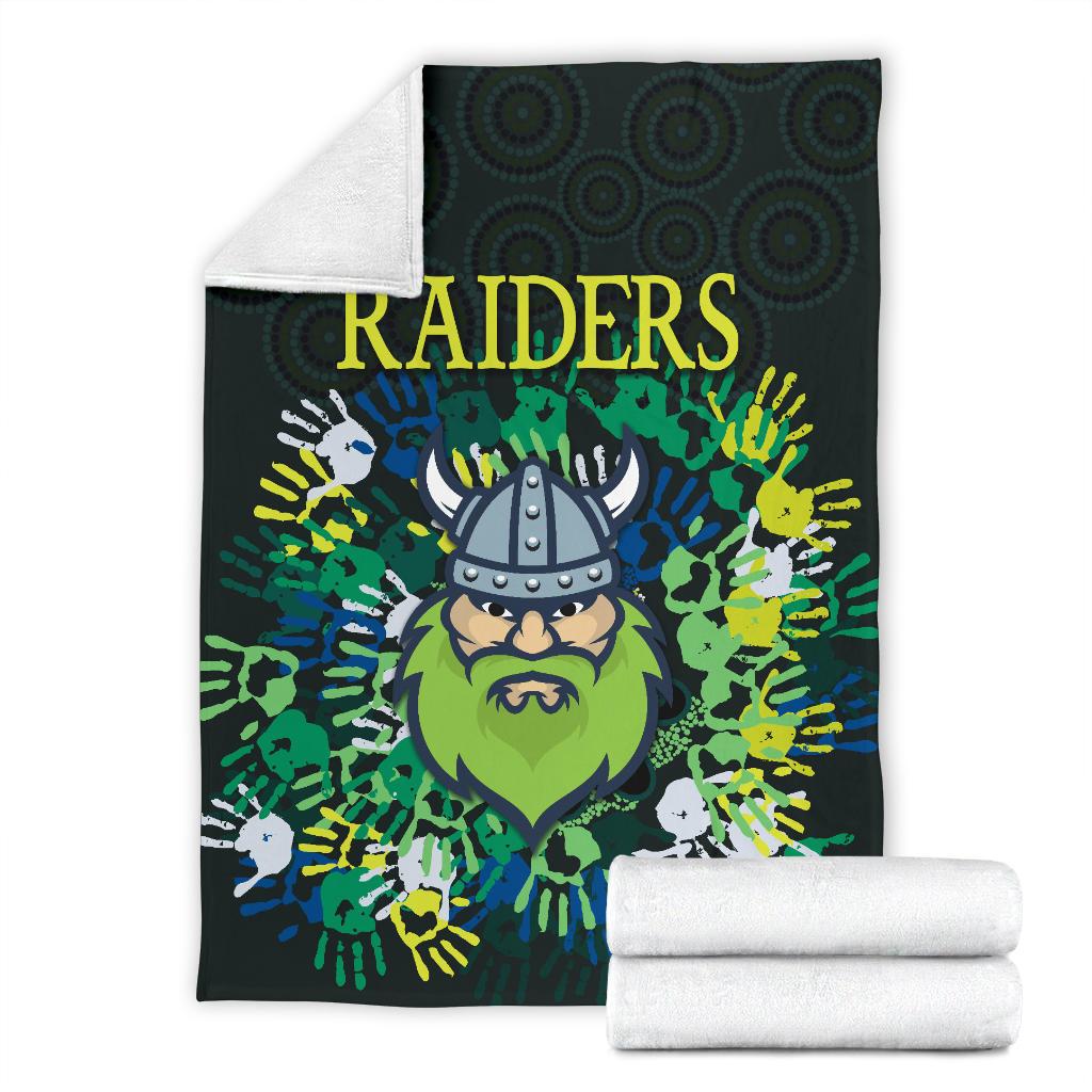 canberra-premium-blanket-raiders-viking-simple-indigenous
