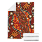 aboriginal-preium-blanket-indegenous-dot-painting-art