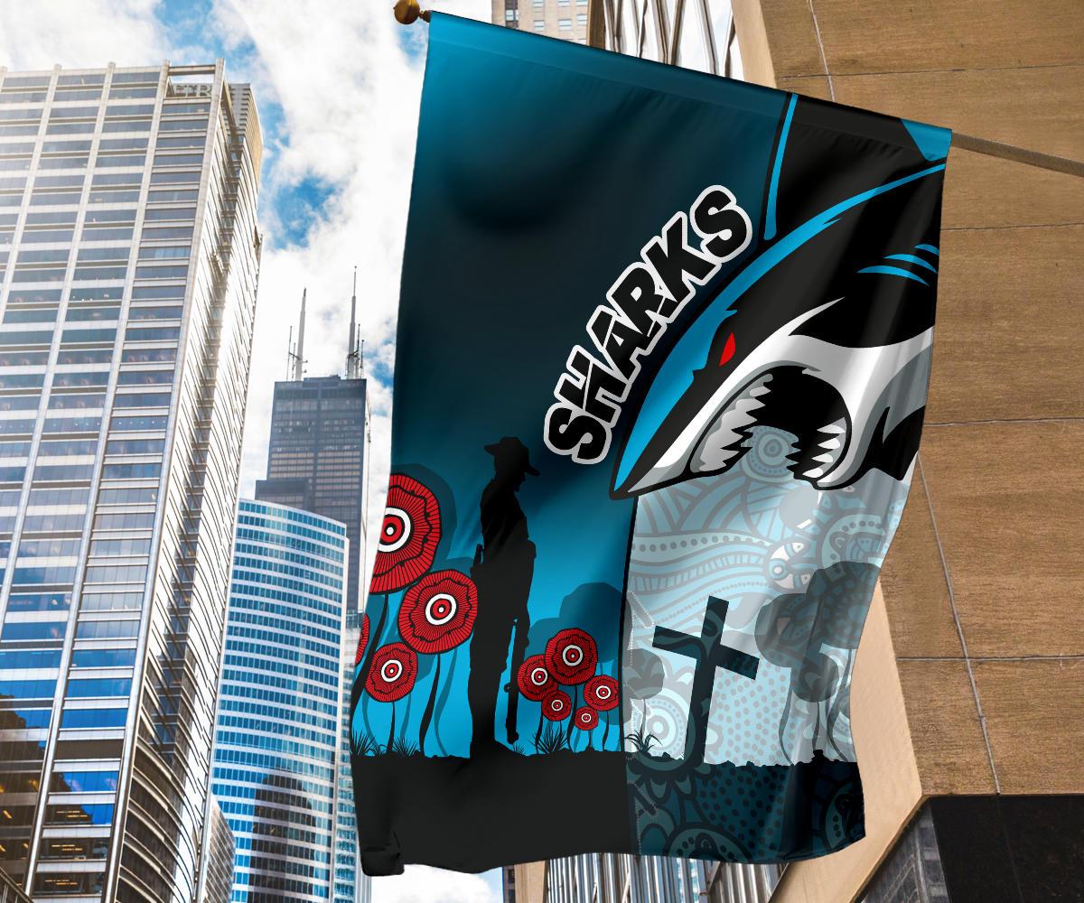 sharks-flag-cronulla-anzac-day