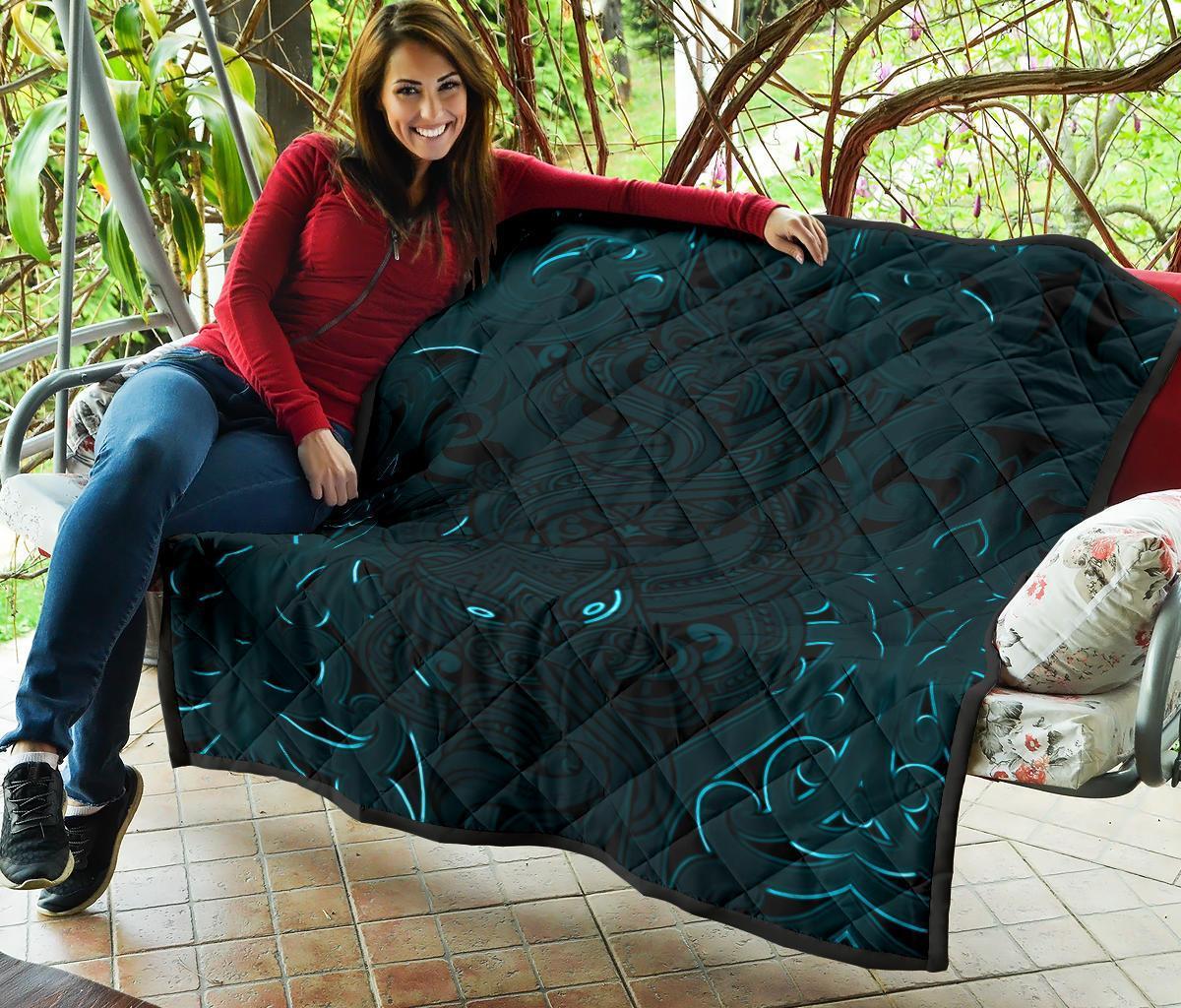 new-zealand-premium-quilt-maori-gods-tumatauenga-god-of-war-blue