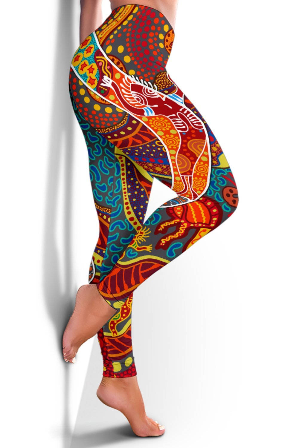 aboriginal-womens-leggings-indigenous-boomerang