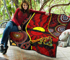 premium-quilt-australia-aboriginal-dots-with-didgeridoo