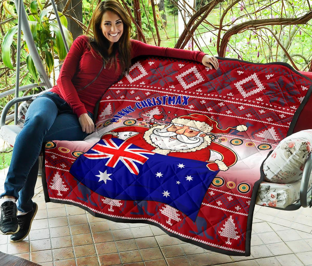 christmas-premium-quilt-australia-santa-claus-hold-the-flag-red