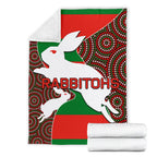 rabbitohs-premium-blanket