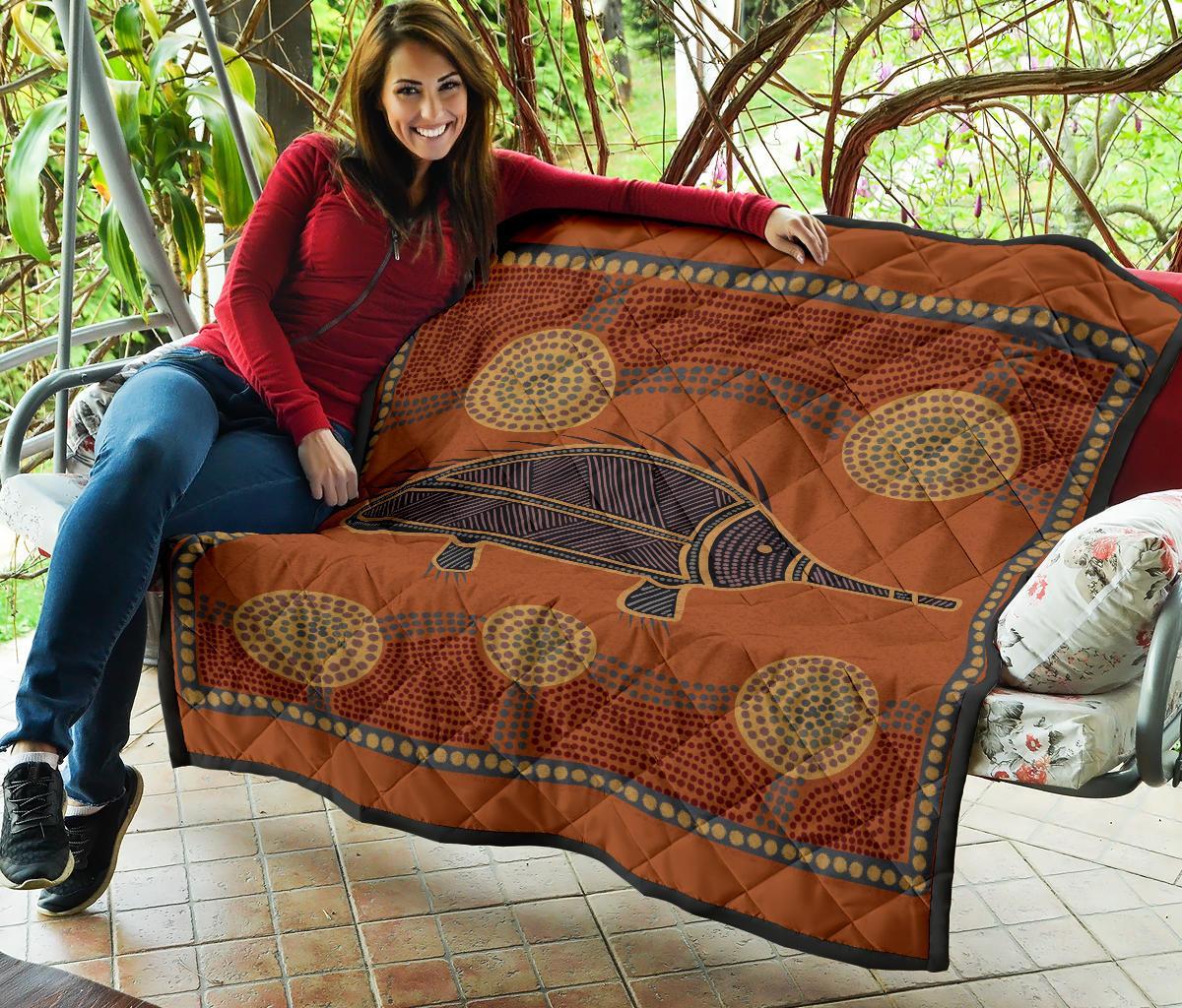 aboriginal-premium-quilt-indigenous-echidna