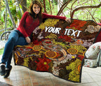 custom-aboriginal-premium-quilt-kangaroo-and-lizard-dot-painting-art