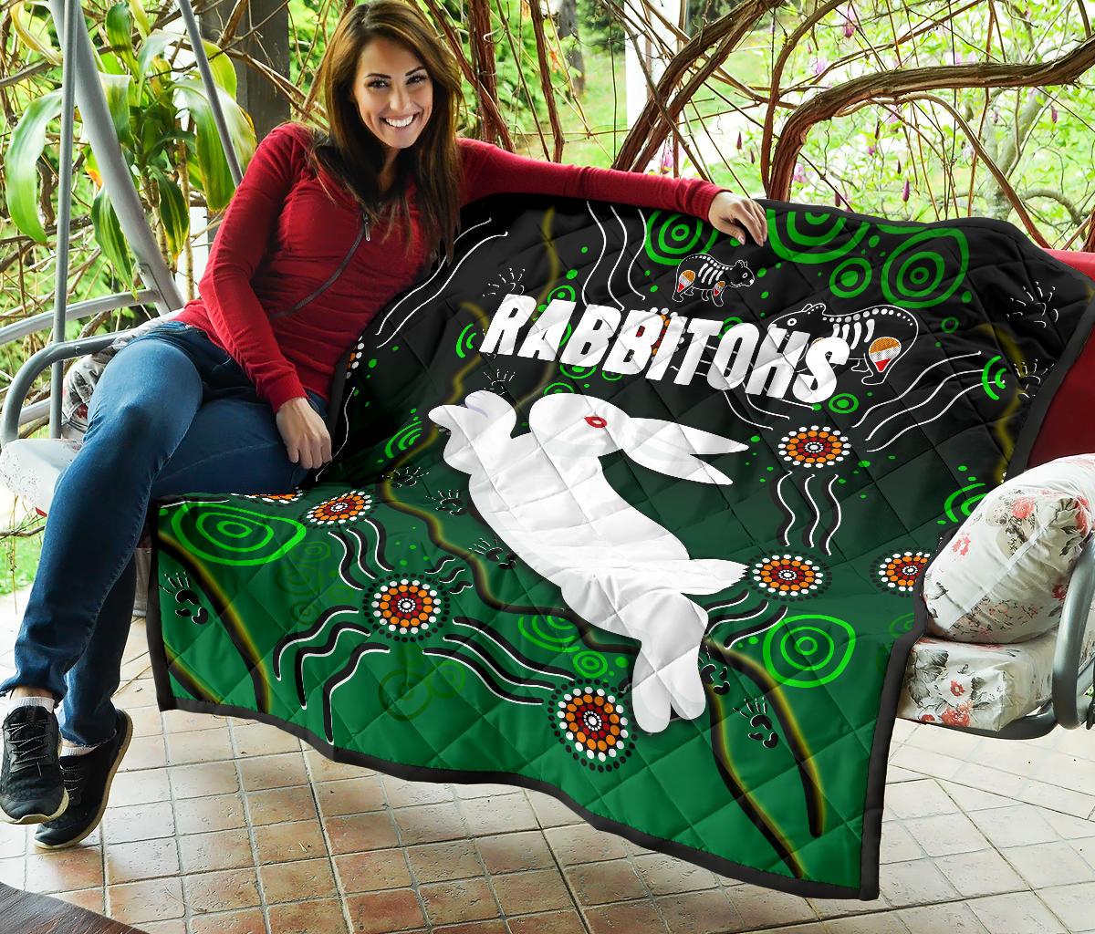 rabbitohs-premium-quilt-simple-indigenous