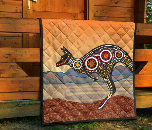premium-quilts-kangaroo-quilts-aboriginal-dot-painting