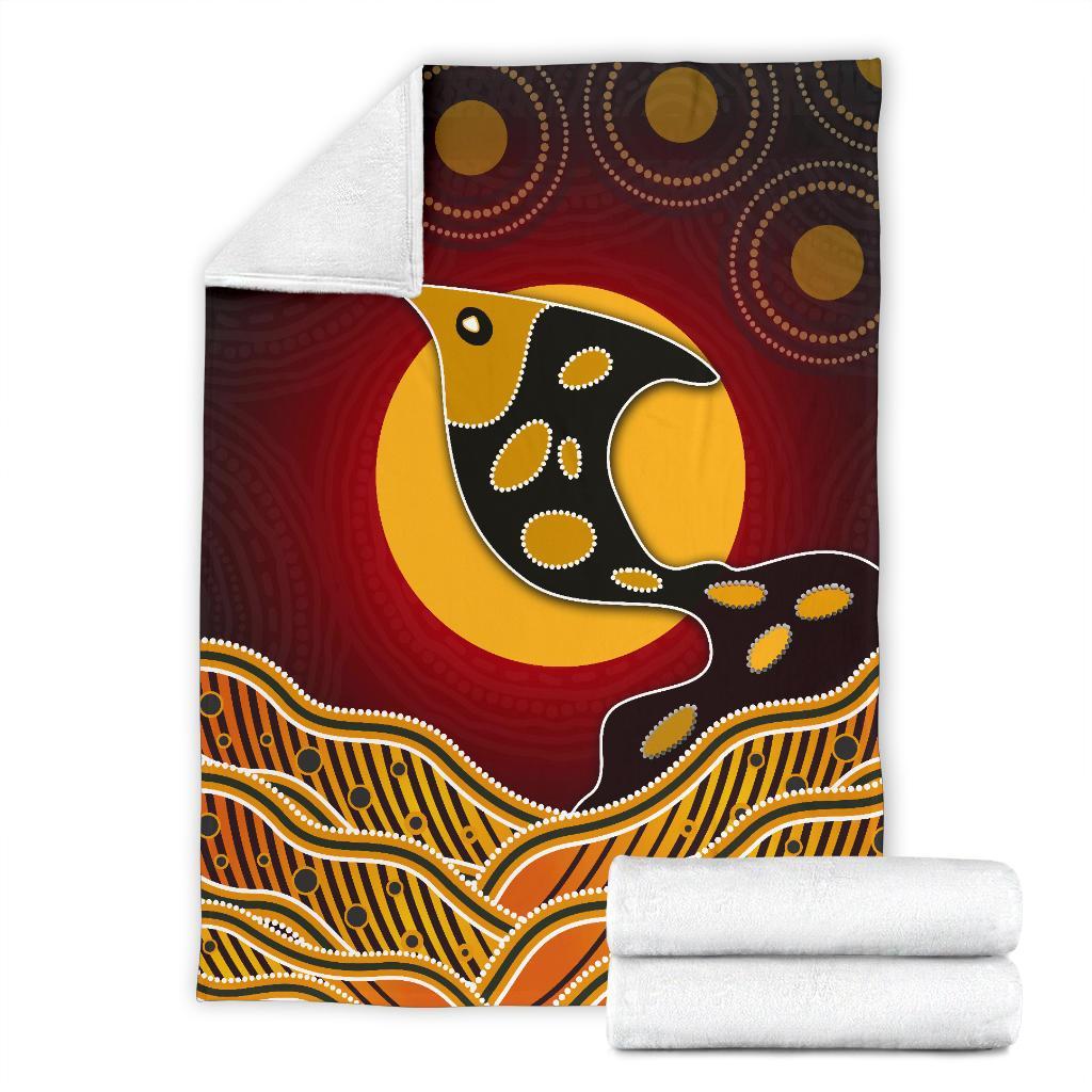 premium-blanket-aboriginal-dot-patterns-fish