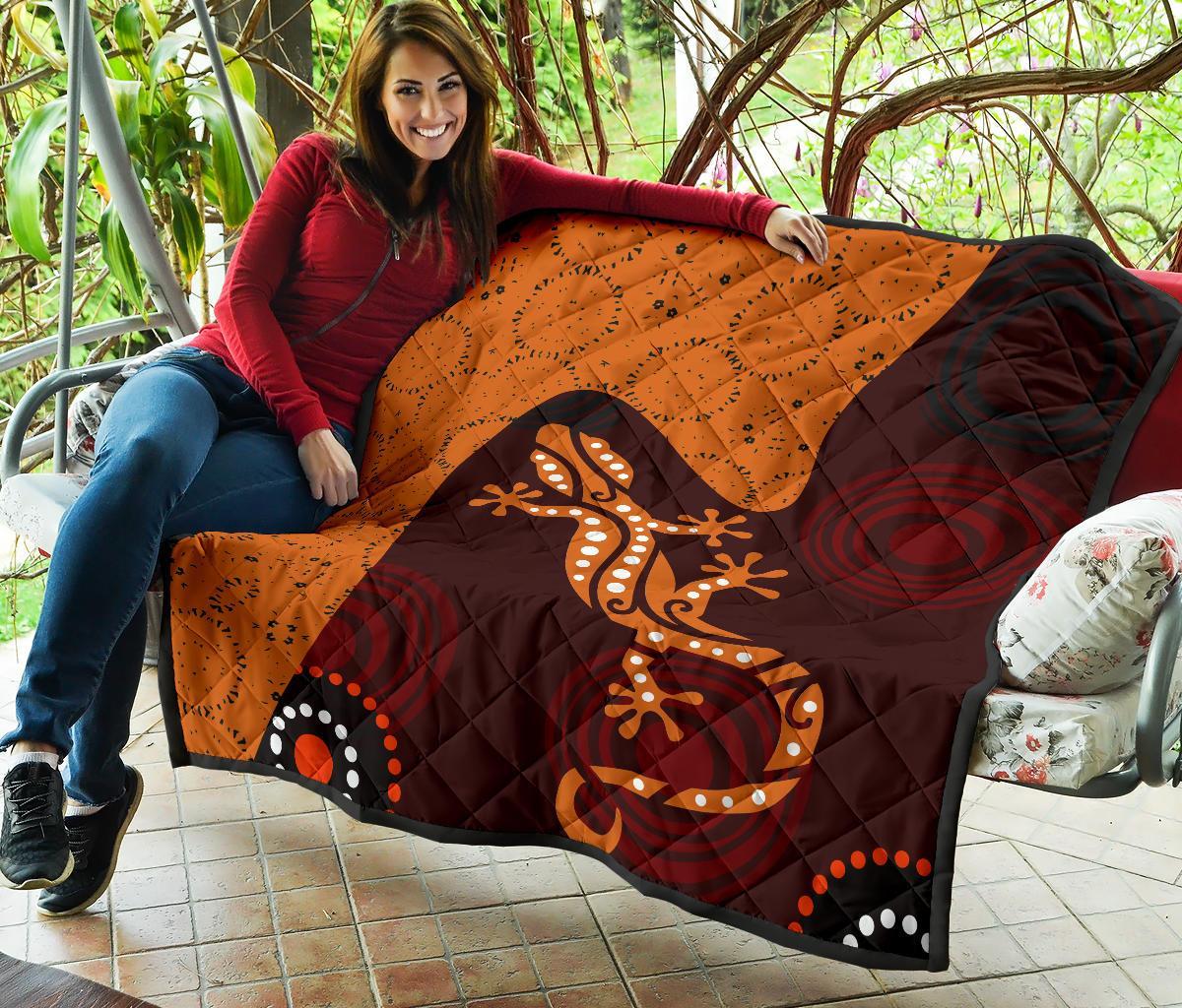 aboriginal-premium-quilt-lizard-in-aboriginal-dreaming