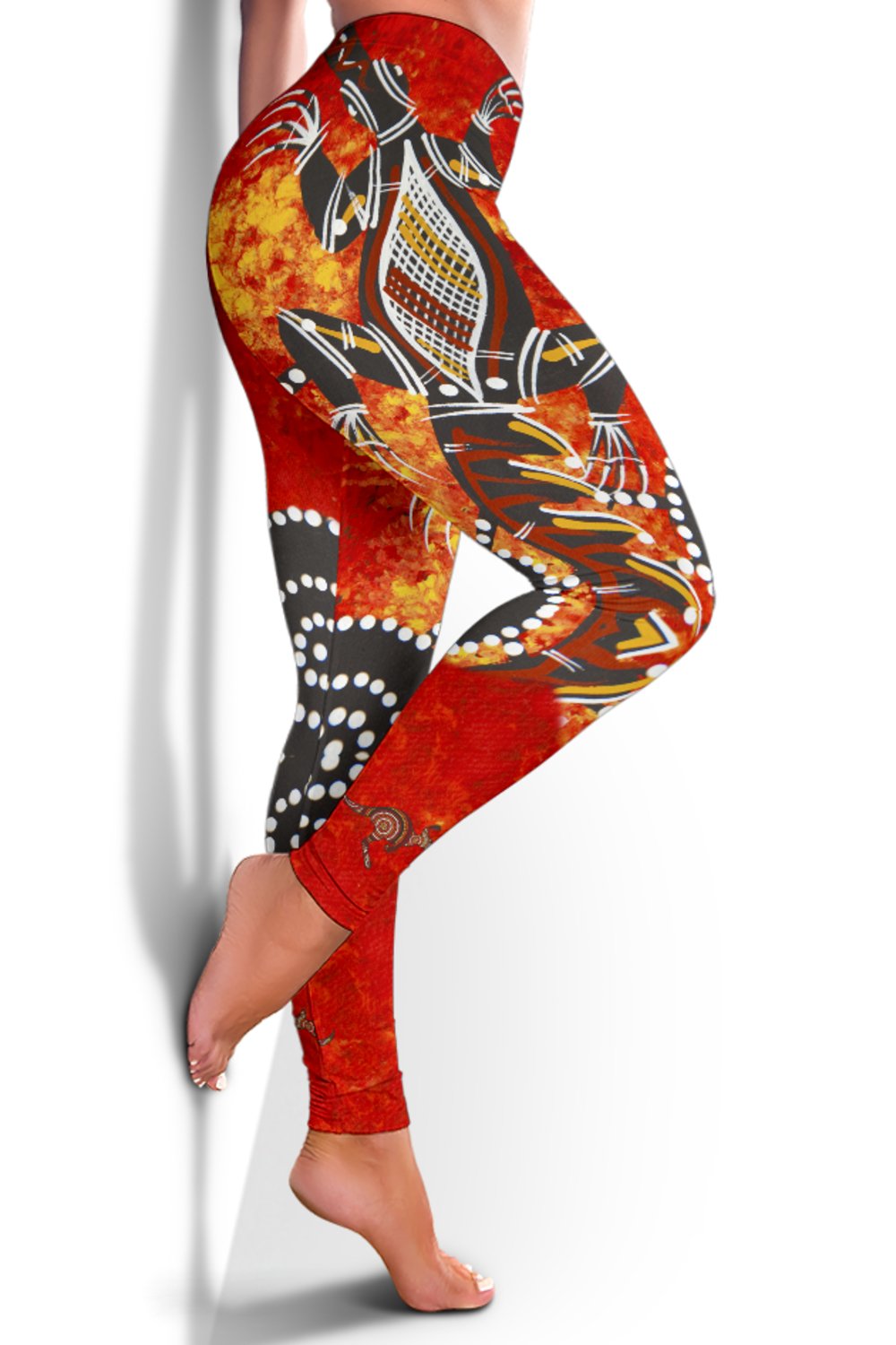 leggings-crocodile-dot-painting-women