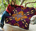 aboriginal-premium-quilt-flowers-dot-panting-art