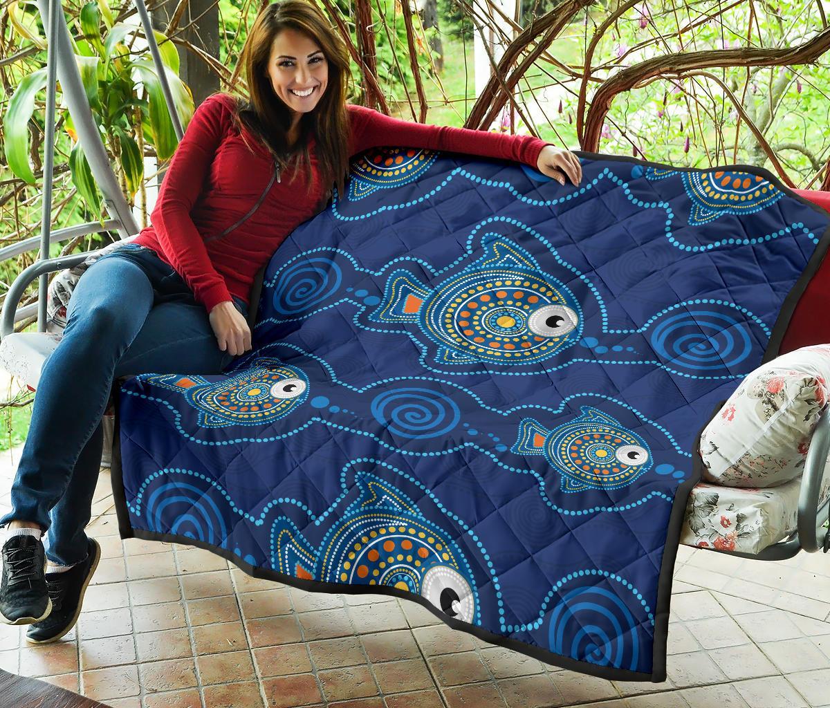 aboriginal-premium-quilt-indigenous-turtle-patterns
