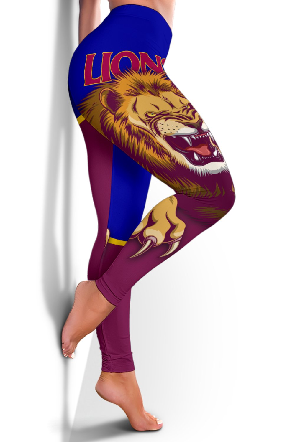 brisbane-womens-leggings-lions-three-stripes