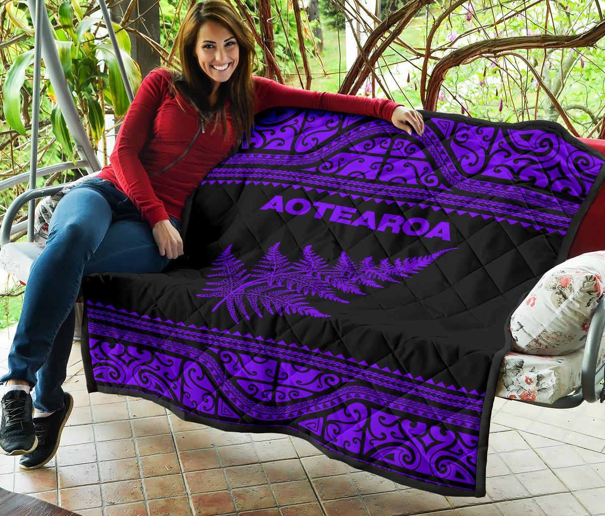 aotearoa-new-zealand-maori-premium-quilt-silver-fern-purple