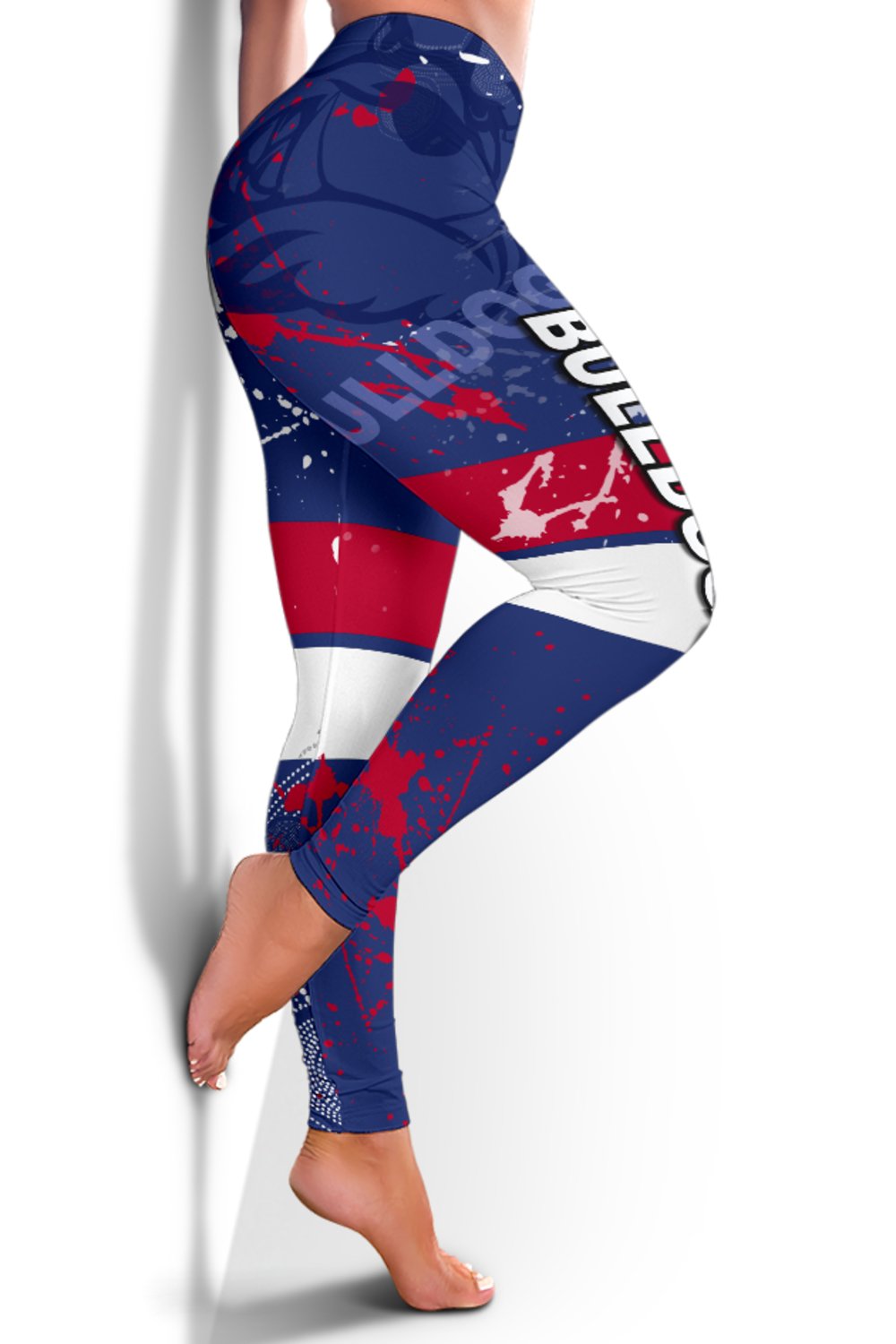 western-bulldogs-womens-leggings