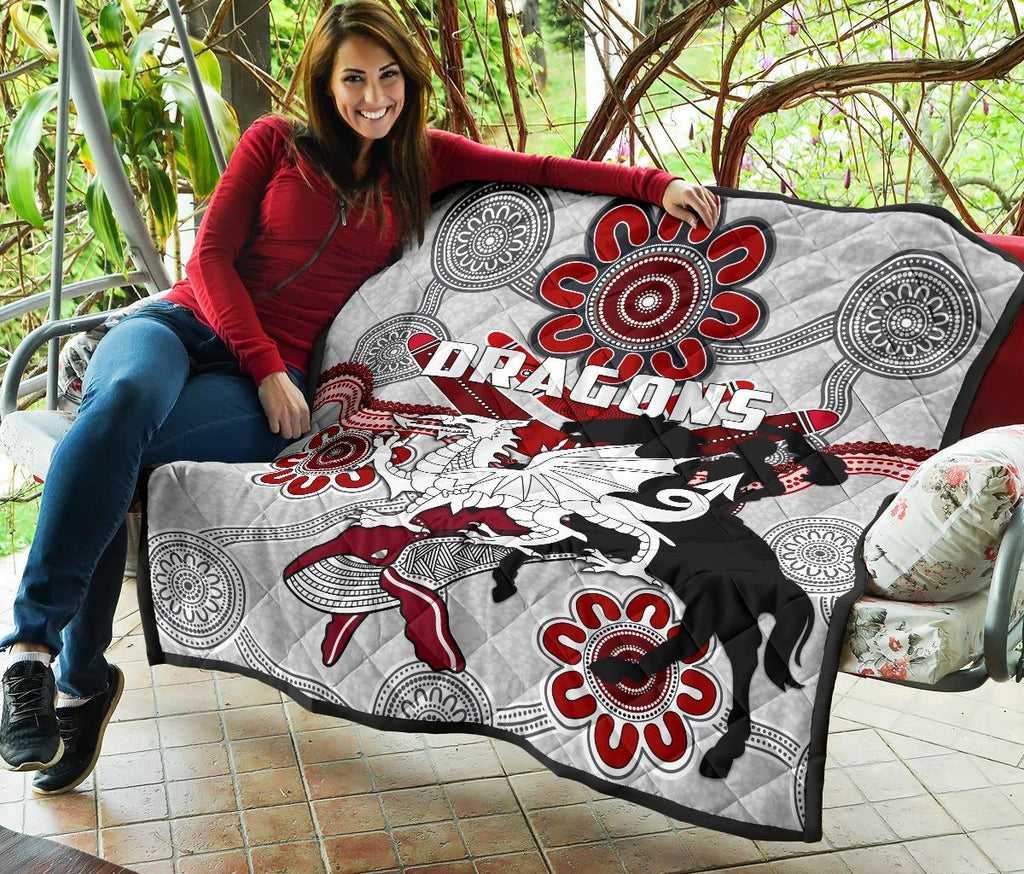 dragons-premium-quilt-st-george-indigenous-white