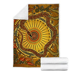 premium-blanket-australian-aboriginal-snake-rainbow-serpent
