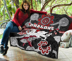 dragons-premium-quilt-st-george-indigenous-black