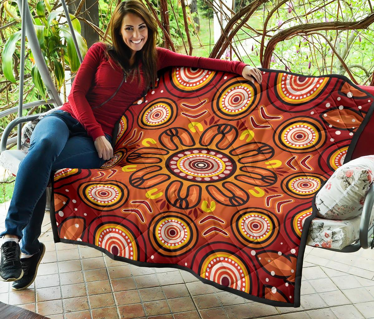 aboriginal-premium-quilt-circle-flowers-patterns-ver01