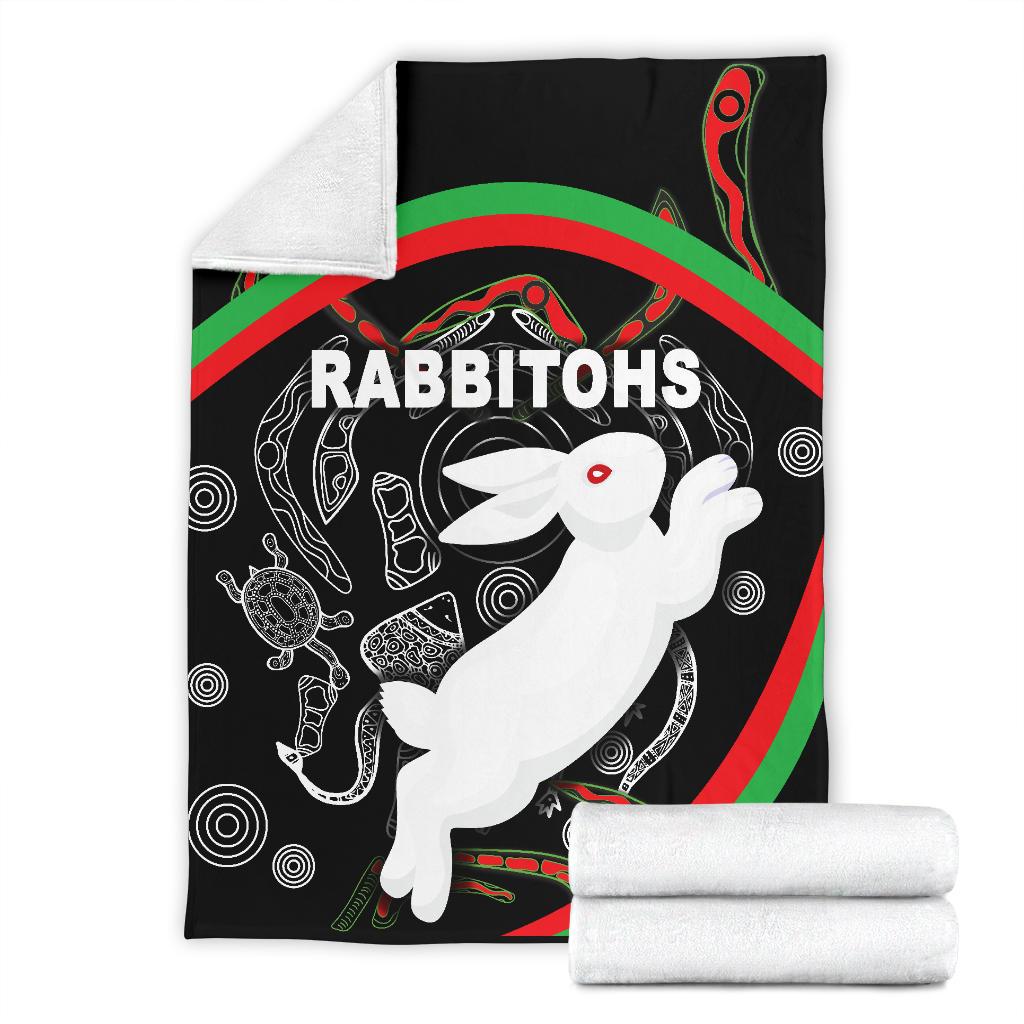 rabbitohs-premium-blanket-indigenous-mystery-vibes