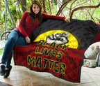 premium-quilt-aboriginal-black-lives-matter-sun-dot-painting