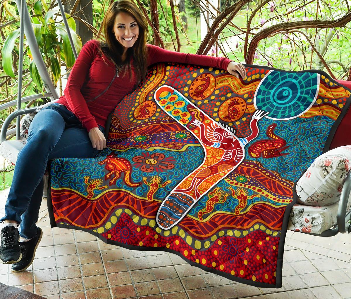 aboriginal-premium-quilt-indigenous-boomerang