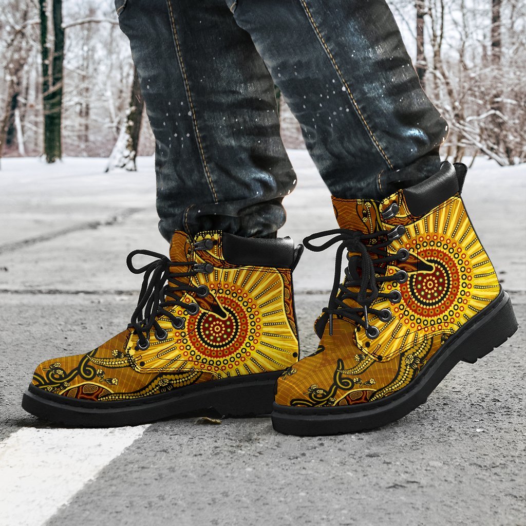 all-season-boots-australian-aboriginal-snake-rainbow-serpent