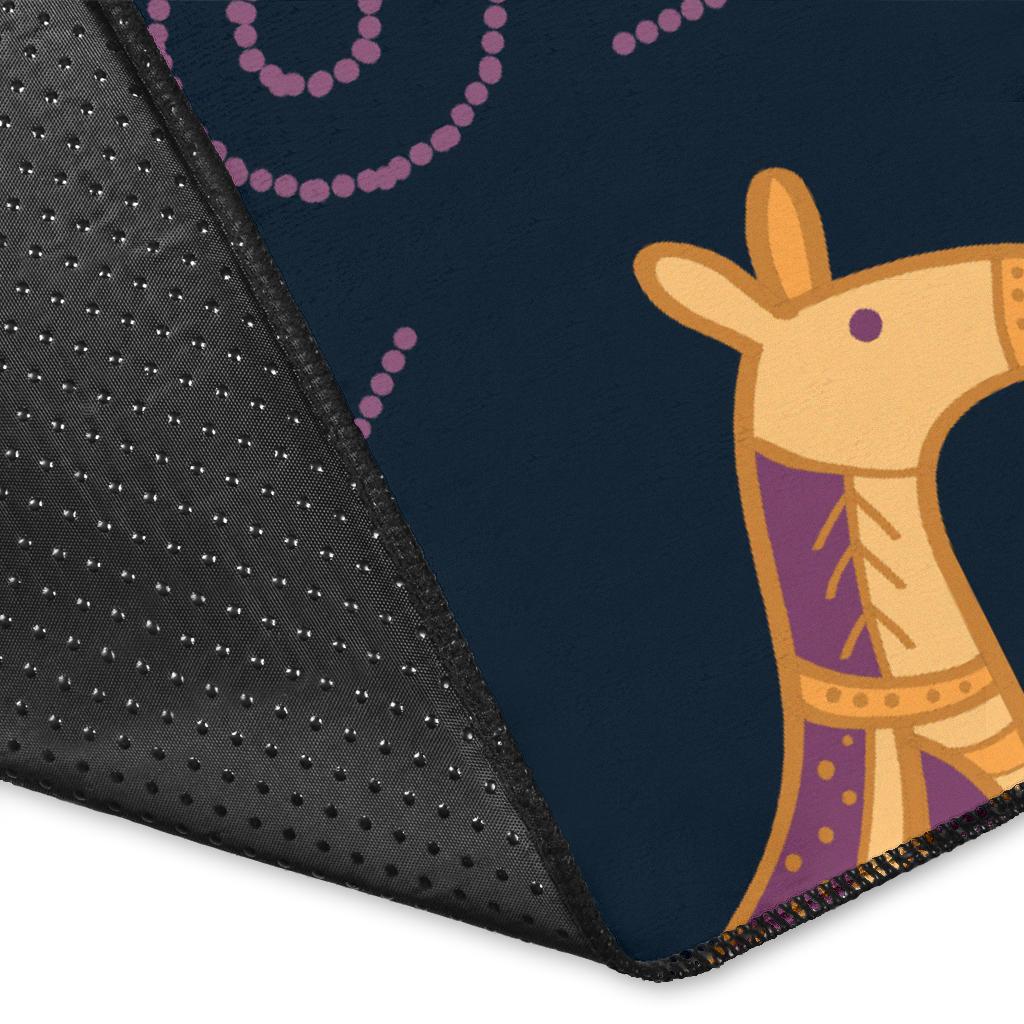 area-rug-indigenous-animals-patterns