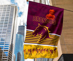 brisbane-broncos-flag-anzac-day-simple-style-maroon