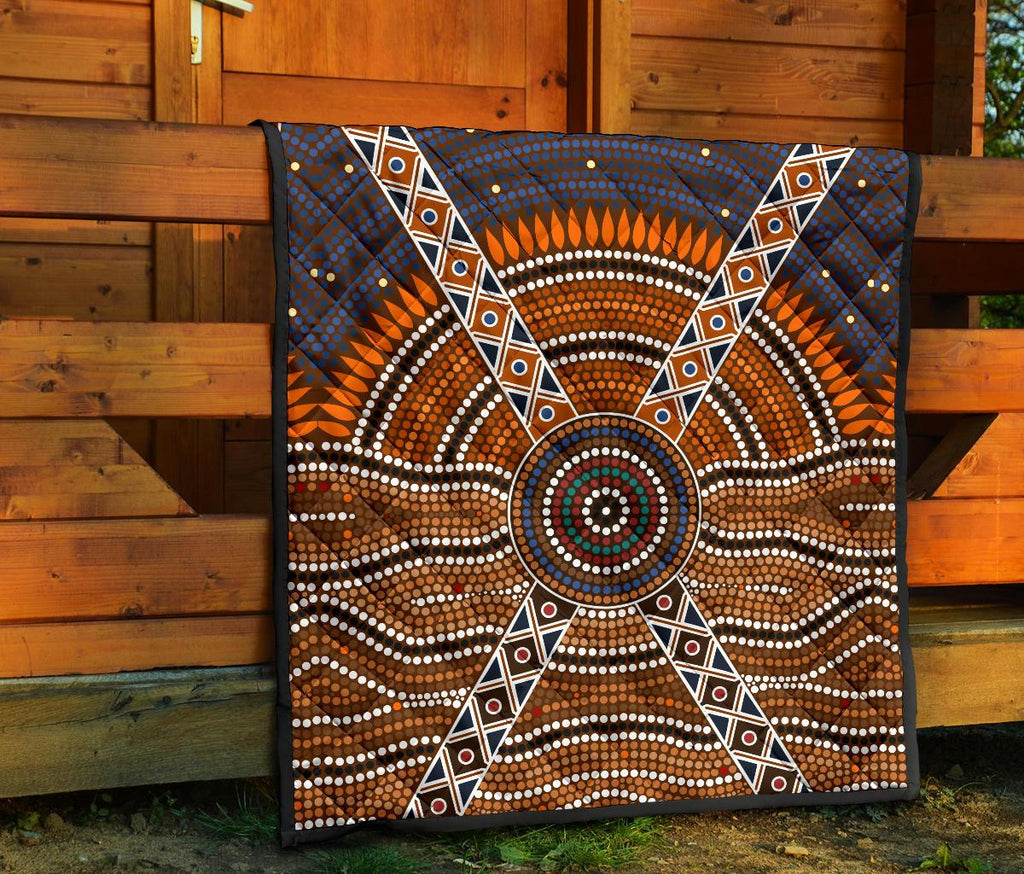 premium-quilts-aboriginal-dot-painting-quilts-ver01