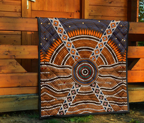 premium-quilts-aboriginal-dot-painting-quilts-ver01