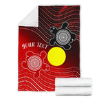 custom-aboriginal-premium-blanket-indigenous-circle-dot-painting-style