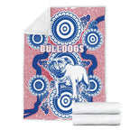western-premium-blanket-bulldogs-simple-indigenous